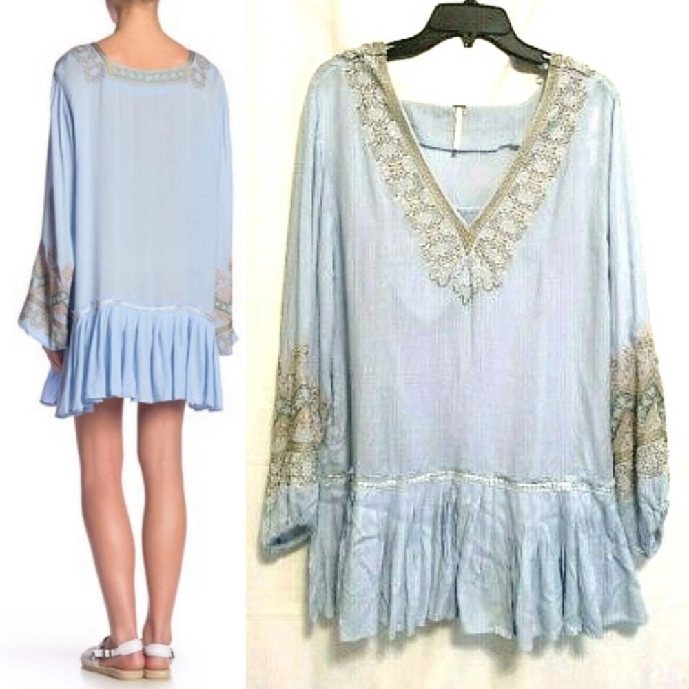 🆕️ Free People Wild One Embellished Dress - Picture 3 of 5